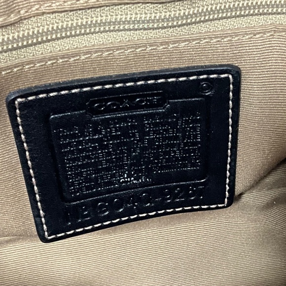 Smaller Black Coach Satchel COA051 30-H3f - Picture 8 of 8